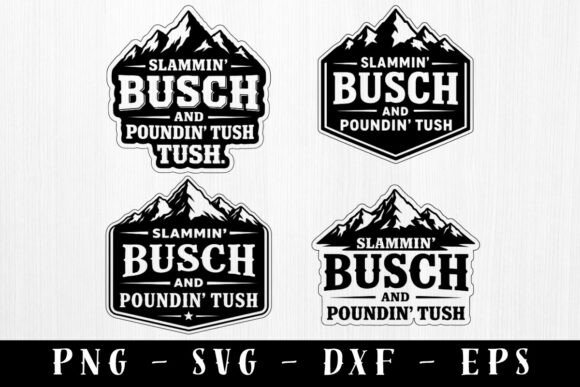 Funny Mountain Beer Quote Hat Patch Svg for Graphics and Crafts