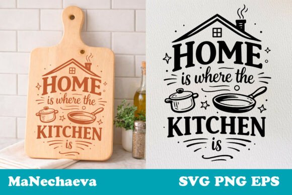 Home is Where the Kitchen is: A Graphic Design Asset Review for Crafts and Graphics